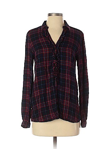 Zara Long Sleeve Button-Down Shirt (view 1)
