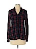 Zara Black Long Sleeve Button-Down Shirt Size S - photo 1