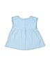 Baby Gap 100% Cotton Blue Short Sleeve Blouse Size 3 - photo 2