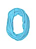 New York & Company 100% Cotton Solid Blue Scarf One size - photo 1