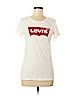 Levi's 100% Cotton White Short Sleeve T-Shirt Size M - photo 1