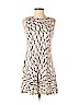 Julie Brown White Casual Dress Size P (petite) - photo 1
