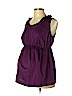 Motherhood Purple Sleeveless Blouse Size L - photo 1