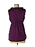 Motherhood Purple Sleeveless Blouse Size L - photo 2