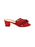 Liz Claiborne Red Mule/Clog Size 7 - photo 1