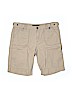 CALVIN KLEIN JEANS 100% Cotton Tan Khaki Shorts Size 14 - photo 1