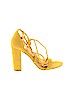 Forever 21 Yellow Heels Size 7 - photo 1