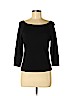 Carlisle Black 3/4 Sleeve Top Size S - photo 1