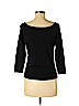 Carlisle Black 3/4 Sleeve Top Size S - photo 2