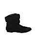 Faded Glory Black Ankle Boots Size 6 1/2 - photo 1