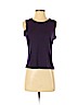 August Silk Purple Sweater Vest Size M (petite) - photo 1