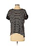 Vince. 100% Cotton Black Short Sleeve Top Size S - photo 1