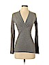 Theory Gray Long Sleeve Top Size S - photo 1