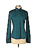 Jil Sander Teal Long Sleeve Button-Down Shirt Size EU (IT) 38 / US 2 - photo 1
