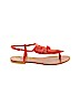 Gabriella Rocha 100% Leather Orange Sandals Size 6 - photo 1