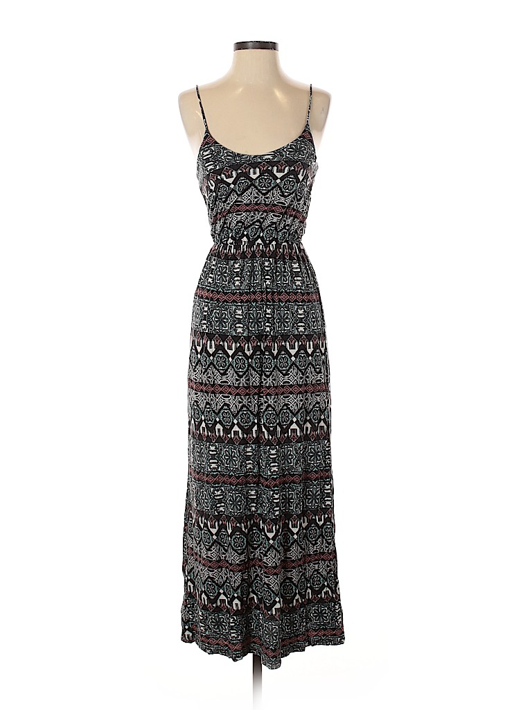 Lush 100% Rayon Black Casual Dress Size XS - photo 1