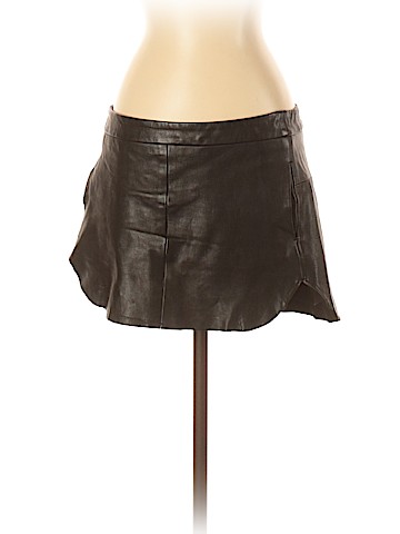 Mason Leather Skirt (view 1)