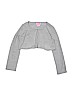Assorted Brands 100% Acrylic Gray Cardigan Size 8 - 10 - photo 1
