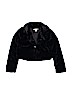 Knit Works 100% Polyester Black Jacket Size 8 - photo 1