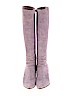 Christian Lacroix 100% Suede Purple Boots Size EU 37 - photo 2