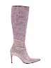 Christian Lacroix 100% Suede Purple Boots Size EU 37 - photo 1