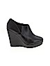 Brigitte Bailey 100% Leather Black Ankle Boots Size 8 1/2 - photo 1