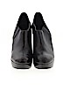 Brigitte Bailey 100% Leather Black Ankle Boots Size 8 1/2 - photo 2