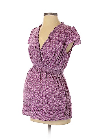 Motherhood Short Sleeve Blouse (view 1)