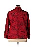 Judy Bond 100% Polyester Red Long Sleeve Blouse Size 22 - photo 2