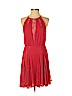 BCBGMAXAZRIA 100% Polyester Red Casual Dress Size 4 - photo 1