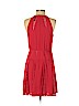 BCBGMAXAZRIA 100% Polyester Red Casual Dress Size 4 - photo 2