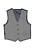 Van Heusen 100% Polyester Solid Gray Tuxedo Vest Size 6 - photo 1