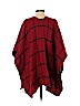 Ann Taylor LOFT 100% Acrylic Checkered-gingham Red Wrap Size XS - Sm - photo 2