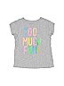 Carter's 100% Cotton Gray Short Sleeve T-Shirt Size 4T - photo 1