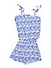 Justice 100% Rayon Blue Romper Size 18 - photo 2