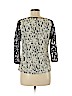 Ann Taylor Black 3/4 Sleeve Blouse Size M (petite) - photo 2