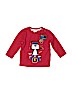PL KIDS 100% Cotton Red Long Sleeve T-Shirt 9-12 MO / 12 MO - photo 1
