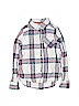 Tractr 100% Cotton White Long Sleeve Button-Down Shirt Size 7 - 8 - photo 1