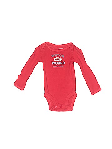 Carter's Long Sleeve Onesie (view 1)