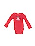 Carter's 100% Cotton Red Long Sleeve Onesie Size Newborn - photo 1