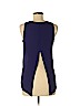 Express 100% Polyester Purple Sleeveless Blouse Size S (petite) - photo 2