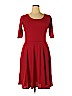 Lularoe Red Casual Dress Size XL - photo 1