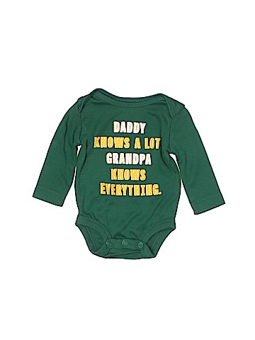 Carter's Long Sleeve Onesie (view 1)