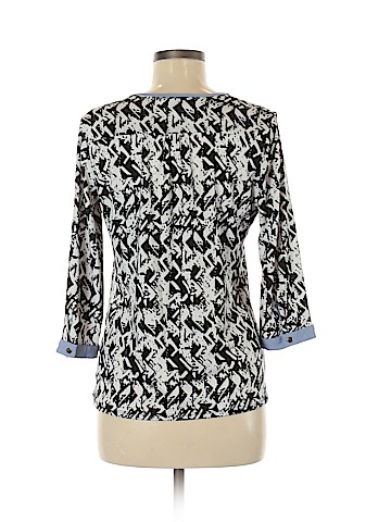 NY Collection 3/4 Sleeve Top (view 2)