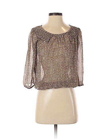 Banana Republic Factory Store 3/4 Sleeve Blouse (view 1)