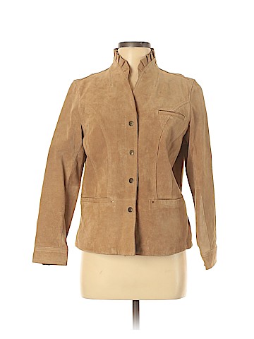 Coldwater Creek Leather Jacket (view 1)