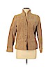 Coldwater Creek 100% Leather Tan Leather Jacket Size M (petite) - photo 1