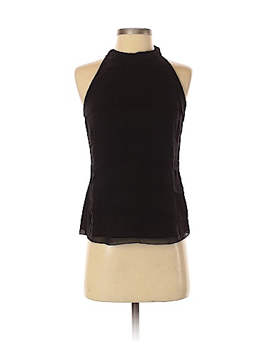 Vince. Sleeveless Silk Top (view 1)