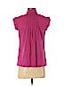 Trina Turk 100% Cotton Pink Short Sleeve Blouse Size P (petite) - photo 2