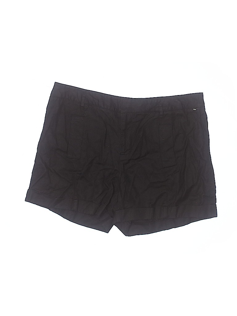 Daisy Fuentes Solid Black Shorts Size 14 - 83% off | thredUP